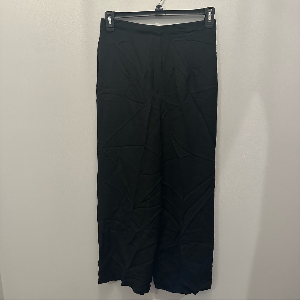 Sandra Roth Black Vintage Silk Pants. Women’s 10.